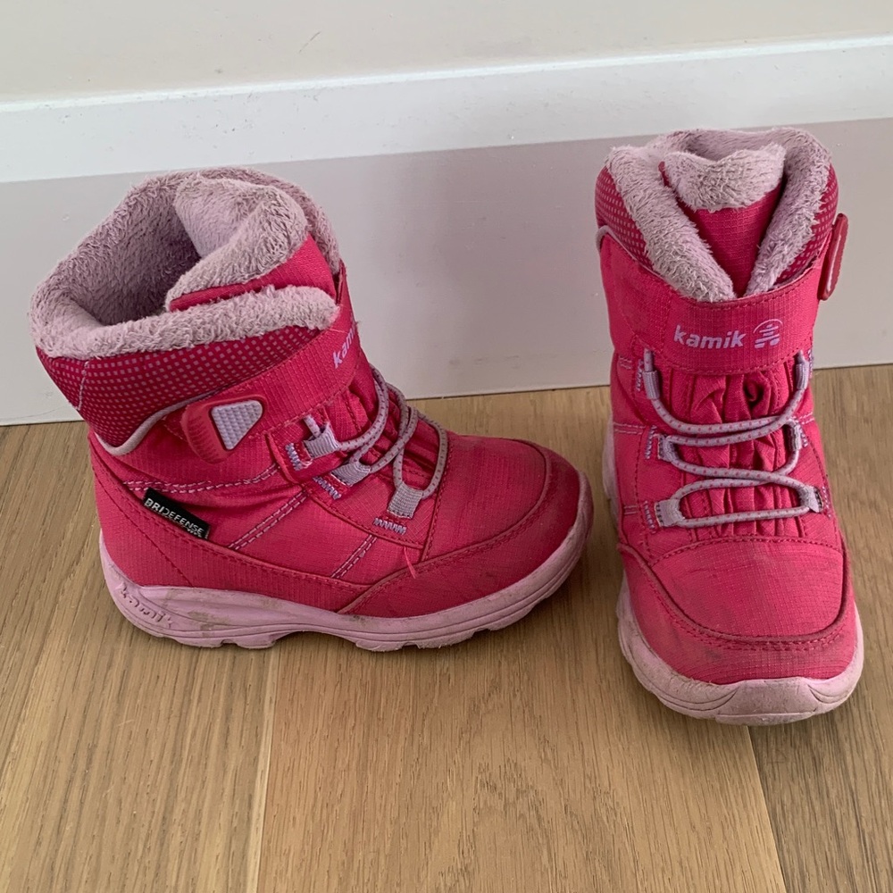 Kamik Kids Fuchsia Snow Boots